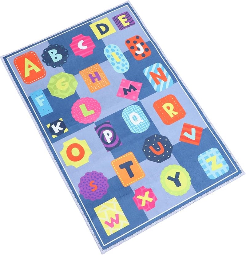 سجادة لعب تعليمية ناعمة كرتونية غير قابلة للانزلاق لغرفة الأطفال وسجادة حضانة - Image 2