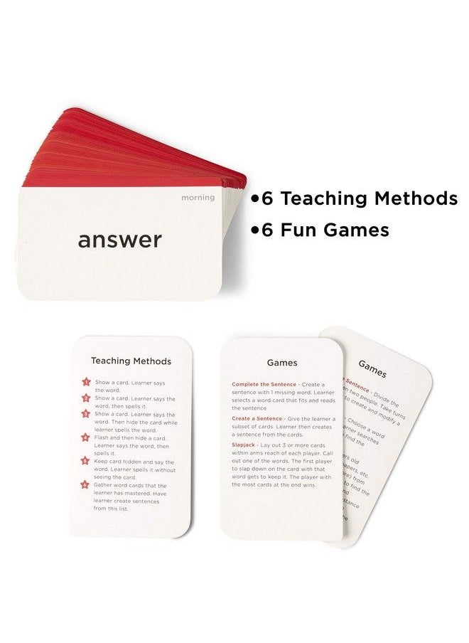 Think Tank Scholar - 2Nd Grade Sight Words Flash Cards (Second Grade) Pack 100+ Dolch & Fry High Freqency Flashcards Learn To Read Learning For Kids Ages 6 7 8 9 Homeschool/Classroom/Remote - Image 1