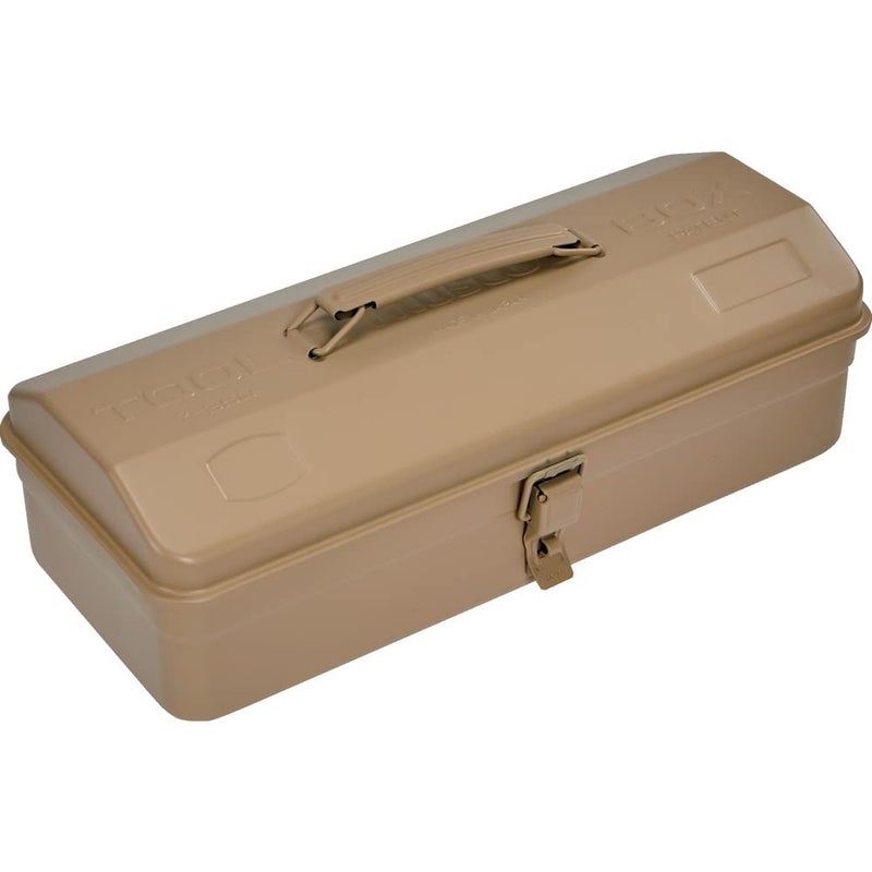 صندوق أدوات جبلي Trusco Y-280Ls، 12.0 × 64.2 × 4.8 بوصة (304 × 164 × 123 مم)، لون رملي فاتح