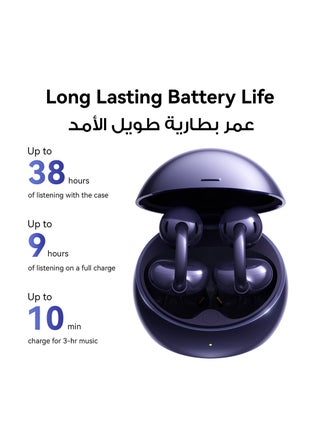 FreeClip 2 Special Edition Wireless Earphones, Bluetooth Earbuds, Adaptive Open-ear Listening, Crystal-clear Calls, Cross-OS Connection, Unlimited Spatial Audio,  IP57, iOS&Android, Silver Space Silver - view 3