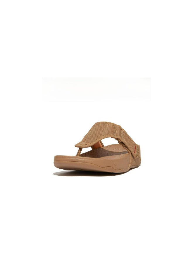 FitFlop 049-834 Fitflop Trakk Ii Mens Water-Resistant Toe-Post Sandals GT1-B89 Tan  - Image 1