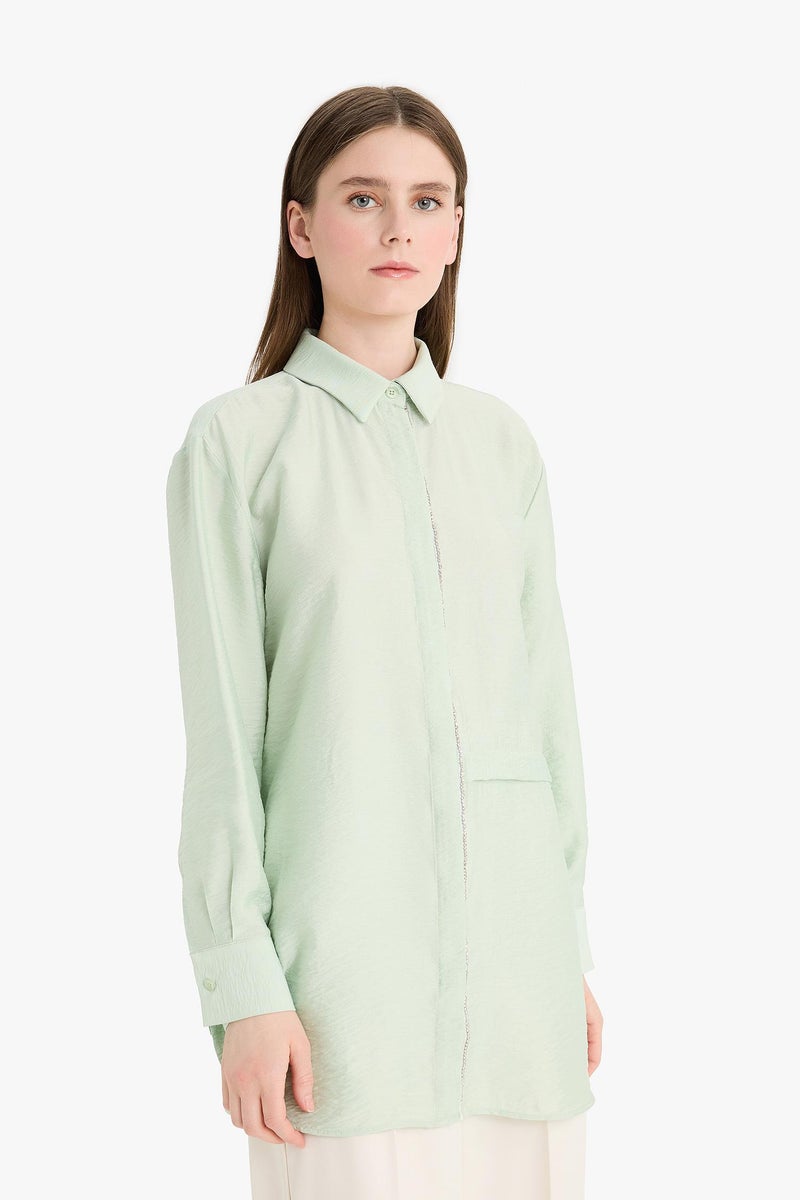 DeFacto Woman Relax Fit Long Sleeve Tunic  - Image 5