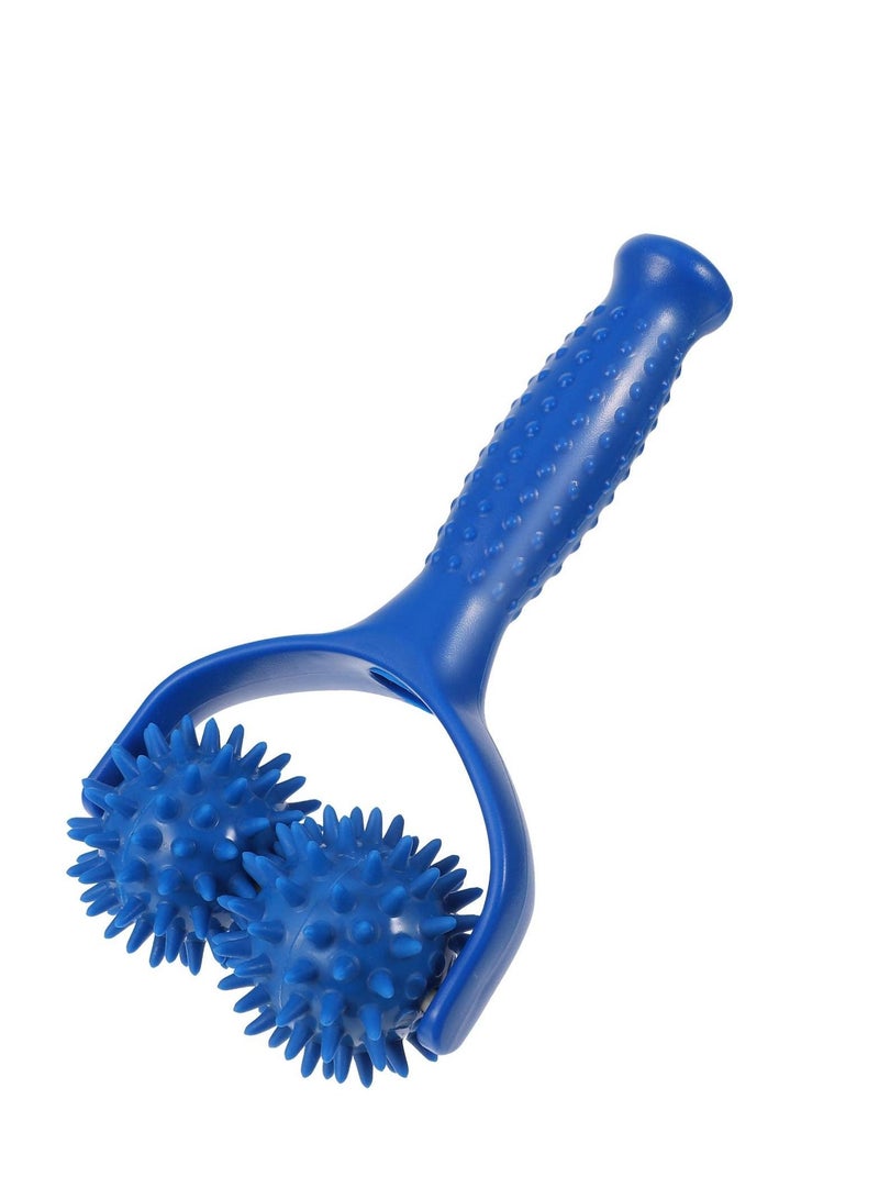 Y&D PVC Muscle Relaxer Roller Stick Handheld Foam Massager for Back Neck Arm Leg (Blue) - Image 1