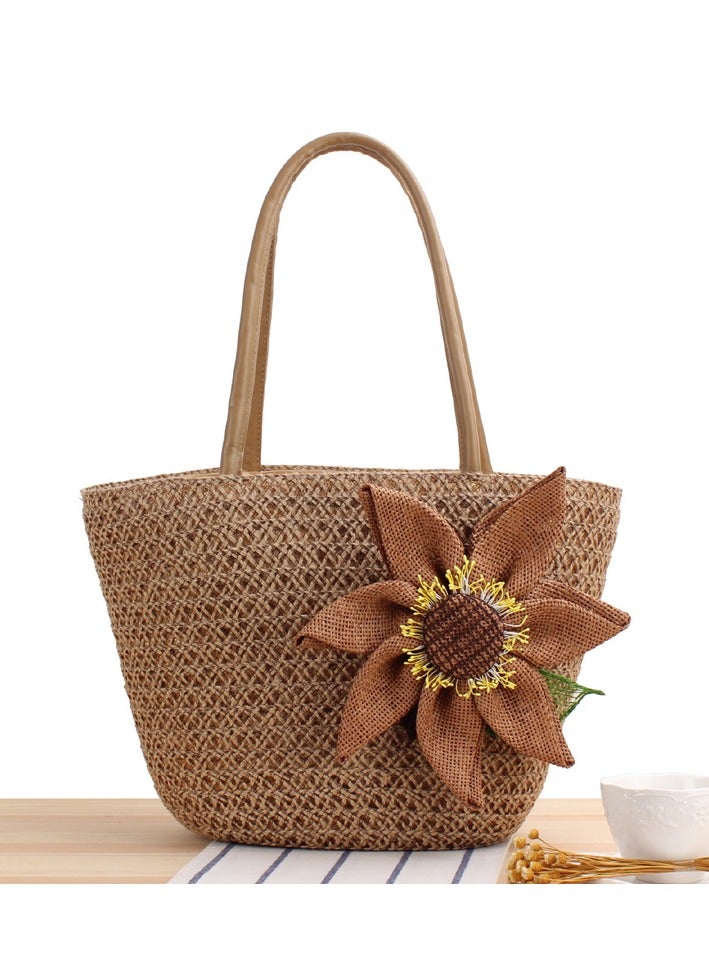 KUYING New Rural Grass Woven Bag  - Image 1