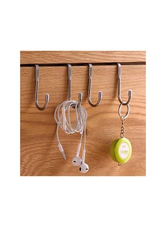 The Bros Stainless Steel Door Hooks for Kitchen Bathroom, S Shaped Hanger Towel Hook Hanging Bags  - Image 3