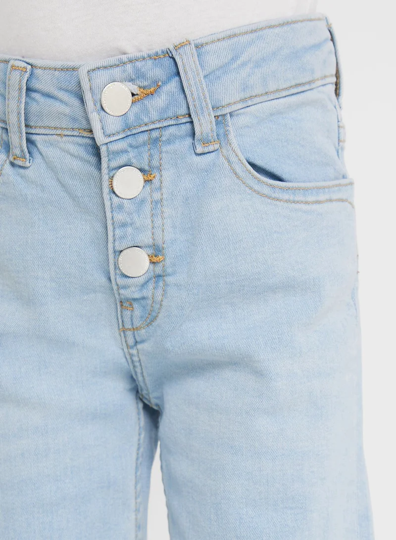 MANGO Kids Flared Jeans