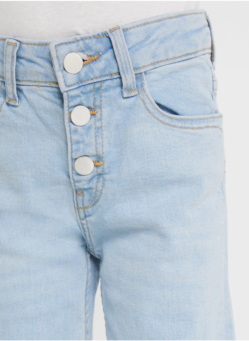 MANGO - Kids Flared Jeans - Image 1
