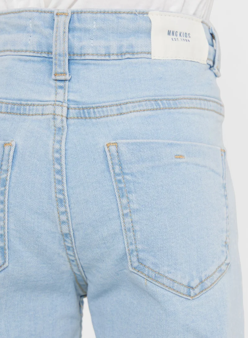 MANGO Kids Flared Jeans
