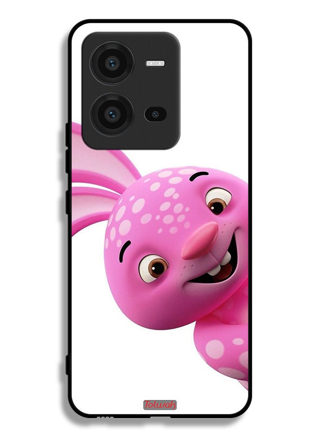 Tolwak Vivo V25 5G Protective Case Cover Hey Two Teeth - Image 2