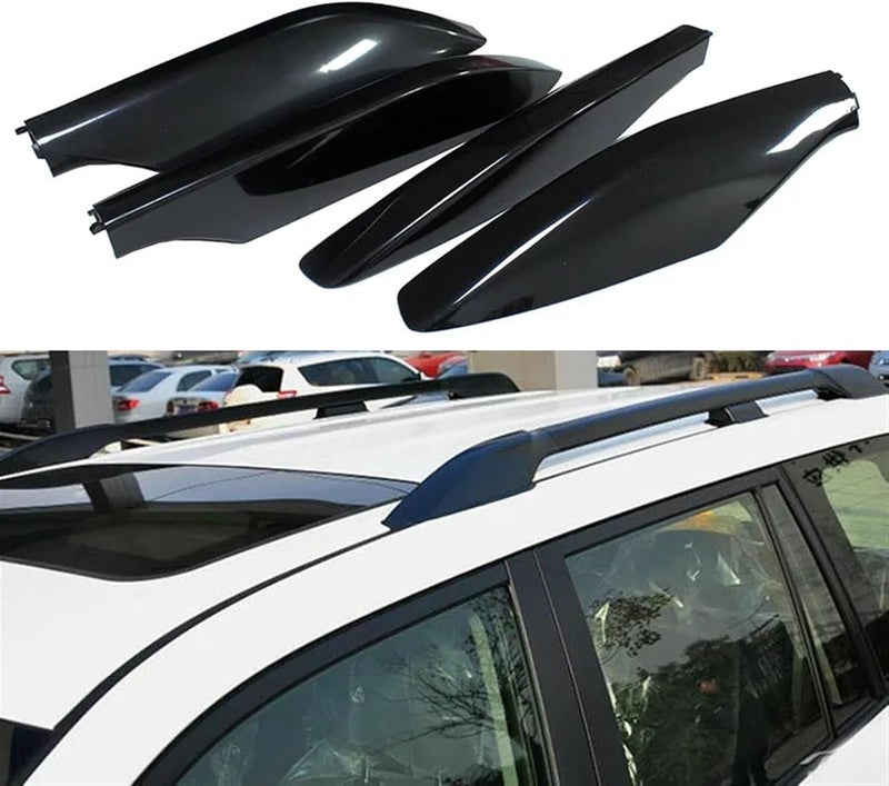 Wivplex ABS Roof Rack Bar Rail End Protection Cover Shell 4PCS - Image 4