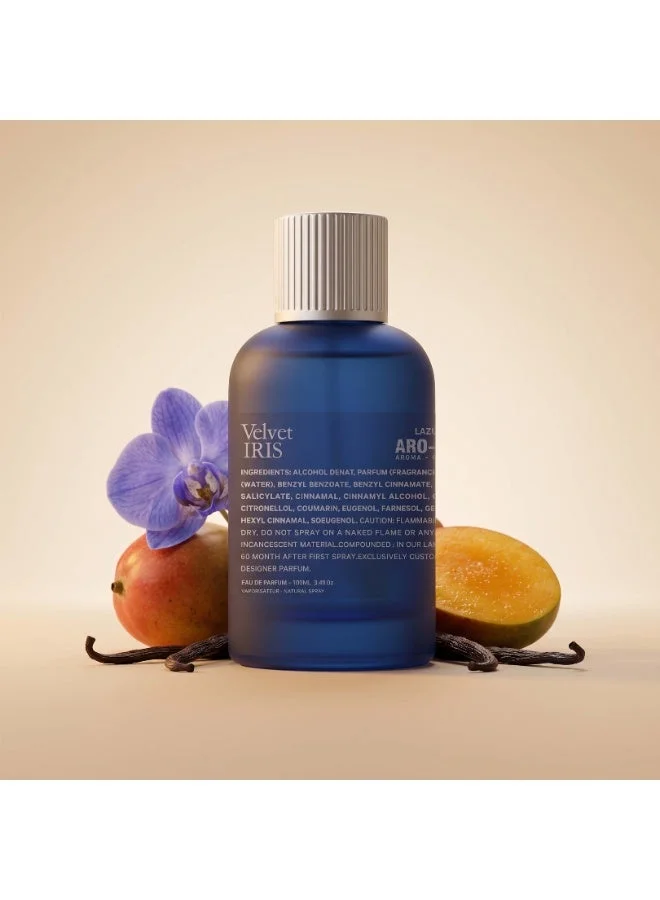 AMD Perfumes  Aro Fac Lazuli Velvet Iris By AMD Perfumes Unisex Fragrance EDP 100ml  | Best Price UAE