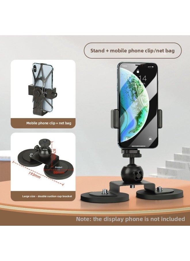 Gopro11 Suction Cup Car Sports Camera Accessories Car Suction Cup Gopro/10/9/8 Magnetic Suction Cup-Color:Double Magnetic Large Phone Holder - Image 1