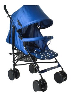 Rally Baby Stroller with Fully adjustable for baby to sit or lie Storage Basket 5 Point Safety Harness Compact Design Shoulder Strap 
