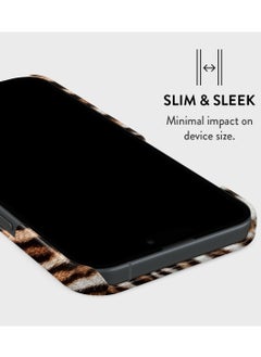 BURGA iPhone 15 Case, 2 Piece Hard Shell + TPU Silicone Interior, Shock Absorption, All Port Accessible, Raised Bezel For Screen & Camera Protection, Never Fading HQ Print,Wildcat  - Image 4