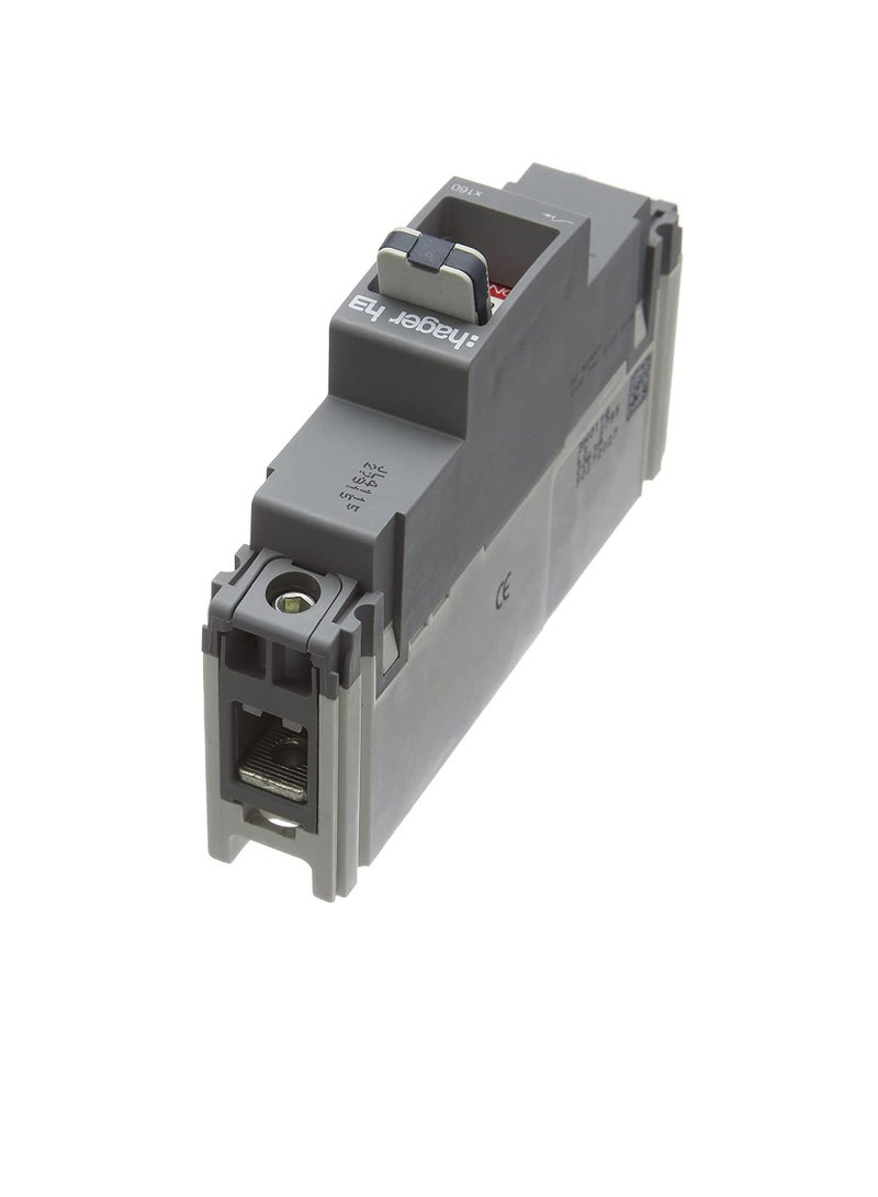 Hager Hager Single Pole MCCB HHA061Z | Moulded Case Circuit Breaker 63A | h3 x160 TM FIX 1P1D 25kA  - Image 3