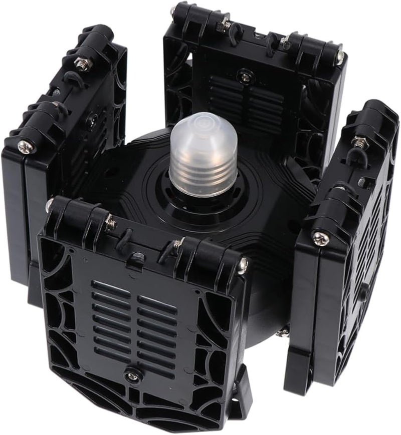 ضوء سقف أسود قابل للطي عالي السطوع موفر للطاقة لمرآب ورشة عمل - Image 1