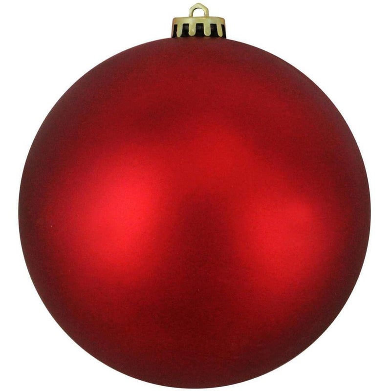 Sai Tradelink 6 RED 6 Golden Size 5CM Glittering Baubles Balls Christmas Tree Ornament Xmas Party Christmas Decoration n Christmas Tree Decoration Hanging Ornaments 5 Five CM Size - Image 4
