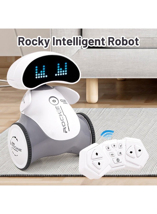 Mini Electric Smart Robot Toys for Kids Interactive PC Companion Music Dancing Remote Control Electronic Toy Style - Image 5