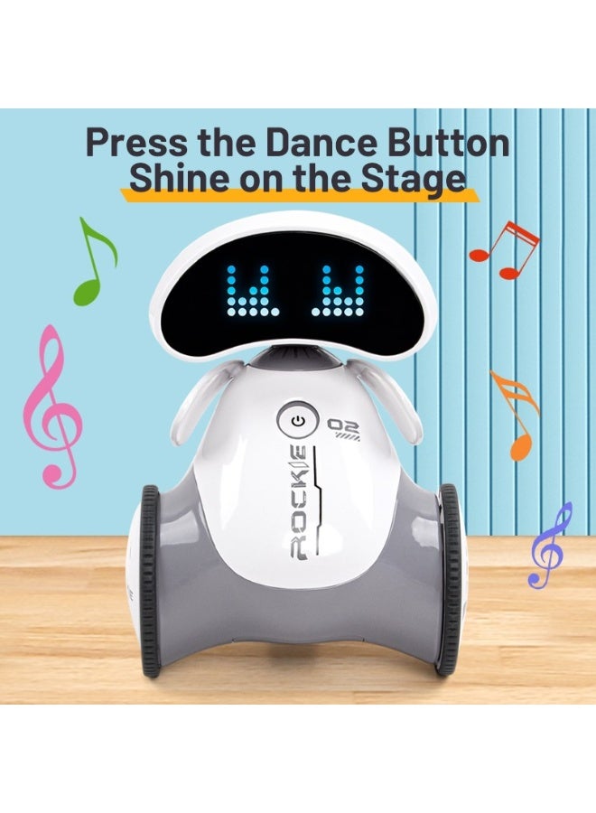 Mini Electric Smart Robot Toys for Kids Interactive PC Companion Music Dancing Remote Control Electronic Toy Style - Image 4