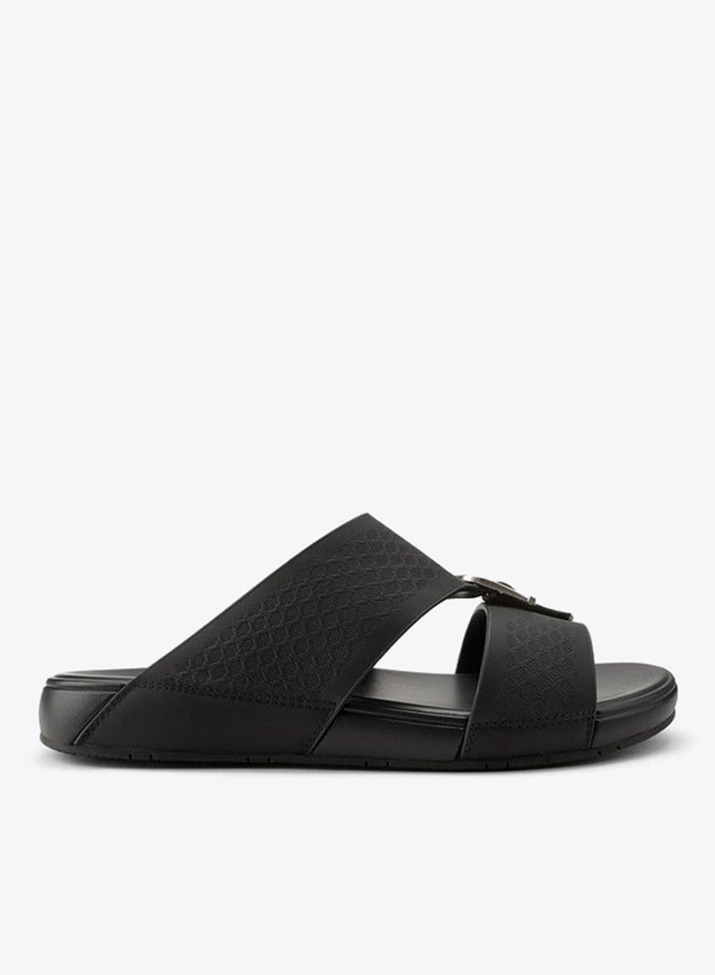 دوتشيني صنادل رجالية سهلة الارتداء مزينة بإبزيم - Image 1