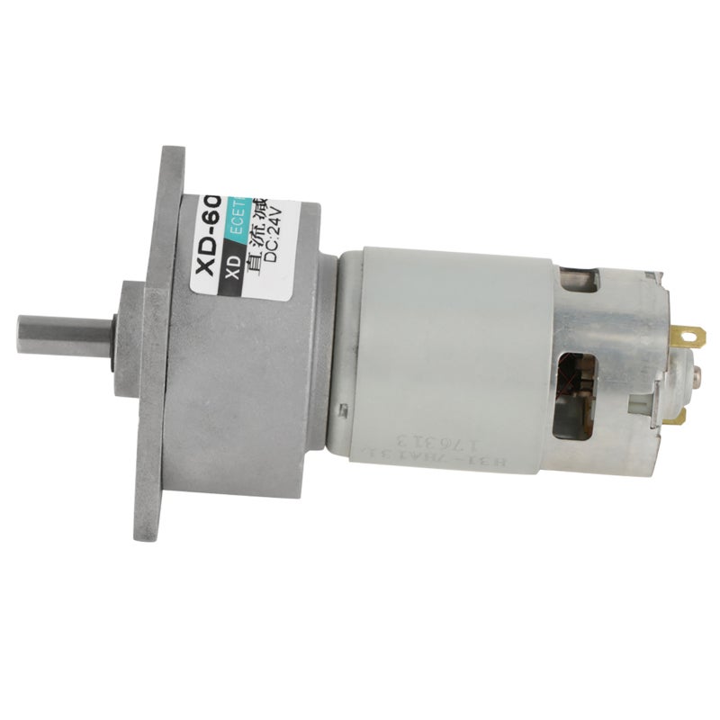 XD DC Gear Motor 35W 12V 24V Metal Gear Low Speed High Torque - Pure Copper Wire Coil Low Heat Loss for Home Office Automation - Image 5