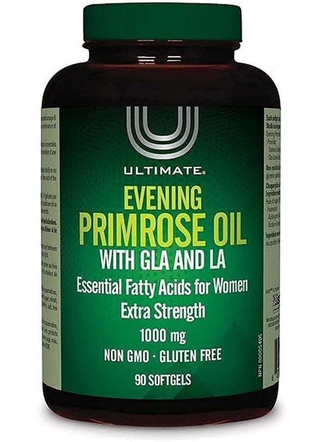 ألتيميت زيت زهرة الربيع المسائية 1000 مجم 90 كبسولة هلامية - Image 1