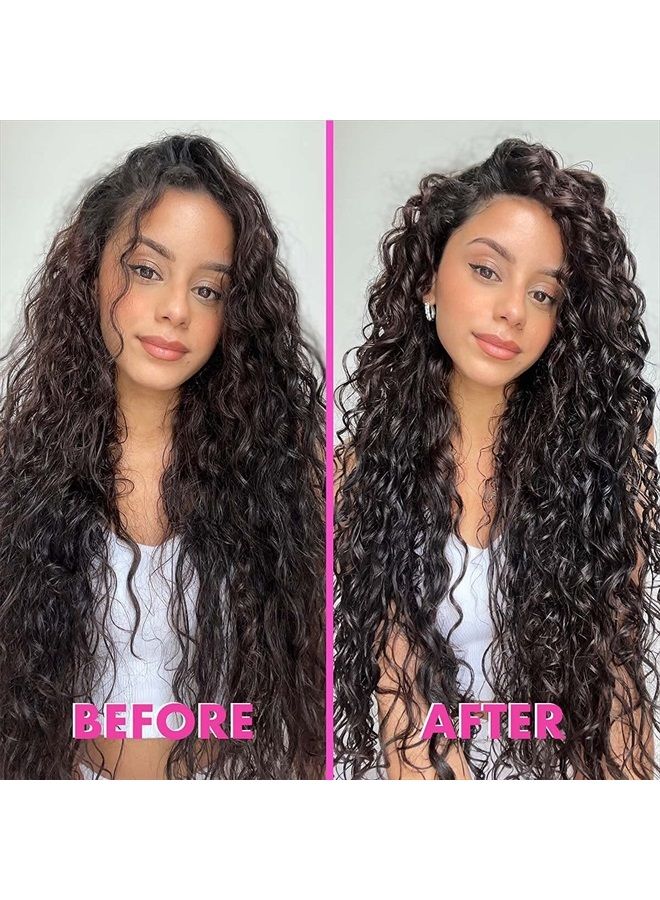 Umberto Giannini Curl Jelly Scrunching Jelly, Vegan & Cruelty Free Frizz Solution Gel for Curly or Wavy Hair, 200 ml - Image 4