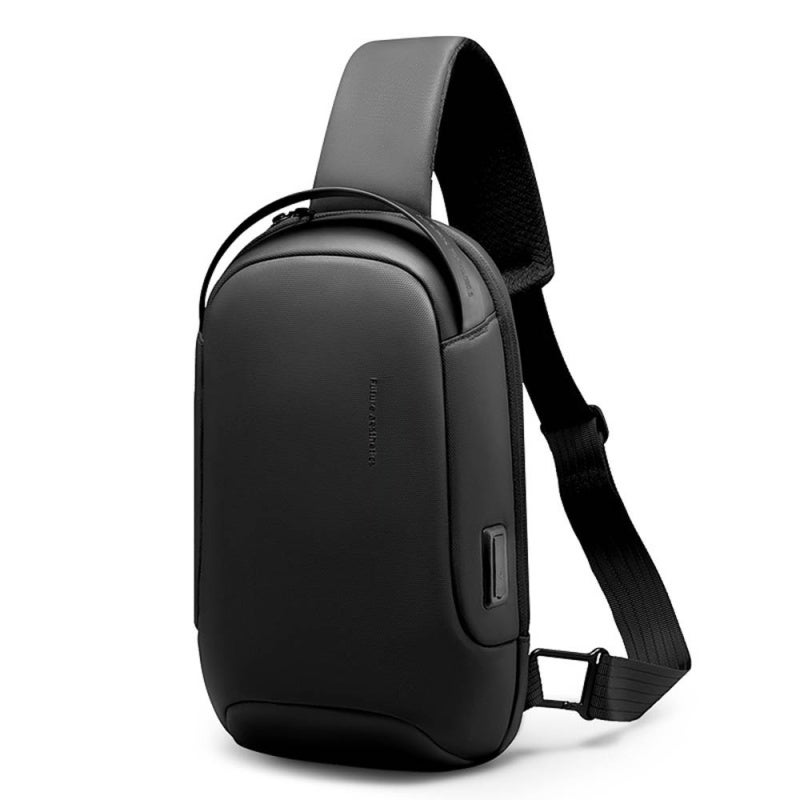 MARK RYDEN Anti-theft Business Backpack: Black, High-density Oxford Cloth, YKK Zipper - Large Multilayer Capacity, USB Charging Port, Code Lock Design - Laptop Backpack for Business Travel & Daily Commute - Image 1