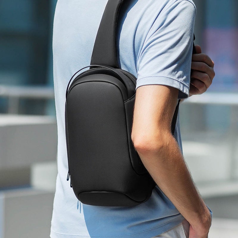 MARK RYDEN Anti-theft Business Backpack: Black, High-density Oxford Cloth, YKK Zipper - Large Multilayer Capacity, USB Charging Port, Code Lock Design - Laptop Backpack for Business Travel & Daily Commute - Image 5