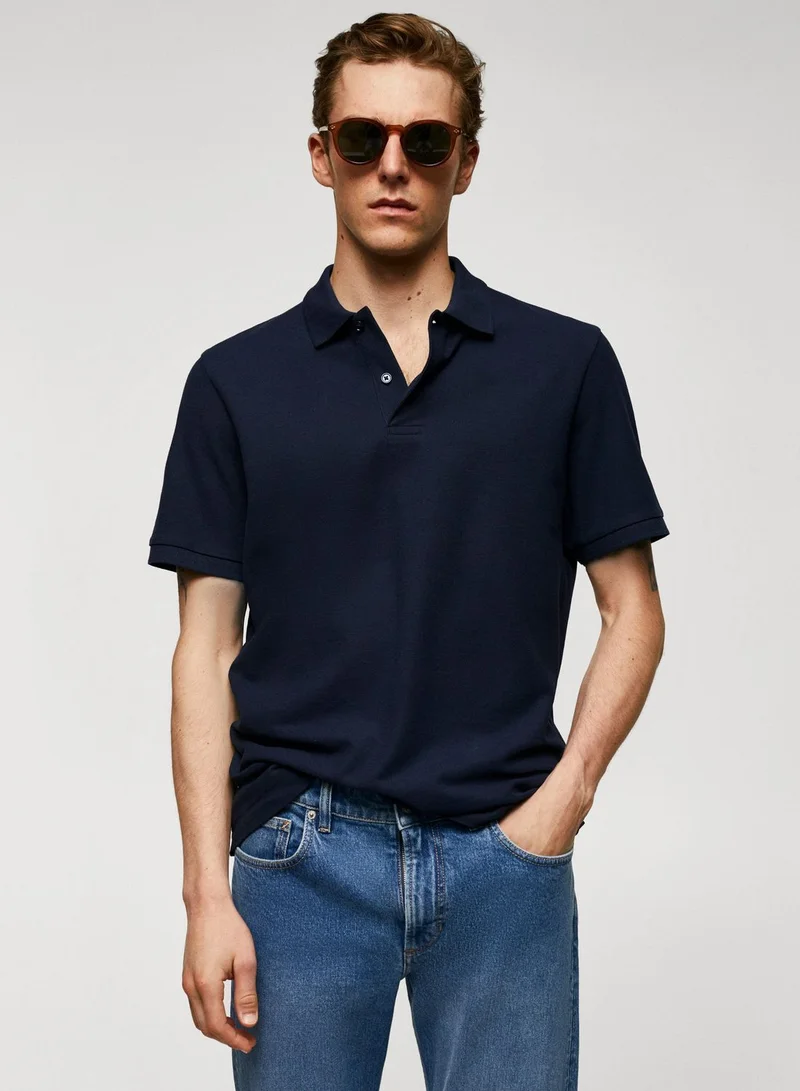 Mango Man Essential Polo