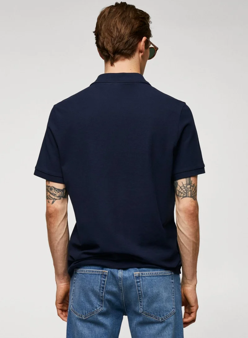 Mango Man Essential Polo