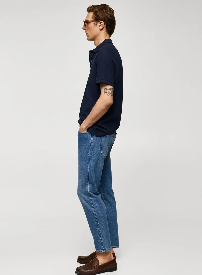 Mango Man Essential Polo