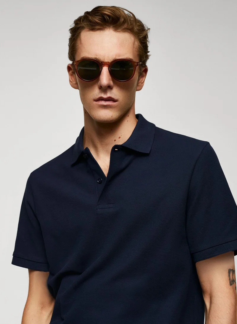 Mango Man Essential Polo