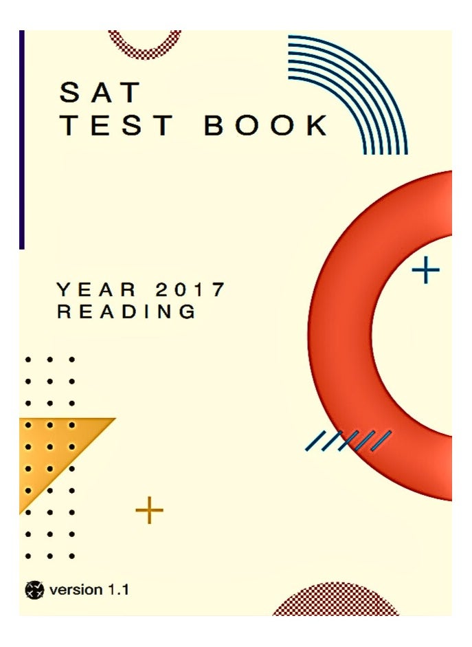 "SAT Test Book - Year 2017 Reading (Version 1.1)"  - Image 1