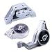 TeukRiGa Engine Motor Mount Set Trans Mount Compatible with Chevrolet HHR 20062011 for Cobalt 20052010 for Pontiac G5 20072010 for Saturn Ion 20052007 3PCS Replacement for A5374 A3081 A5385 - Image 2