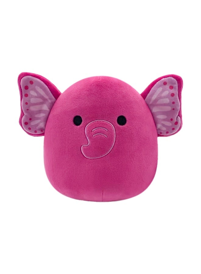 Squishmallows Little Plush Evelyn Hot Pink Butterfly Elephant Plush Toy â€“ 20 cm Soft Collectible Stuffed Animal - Image 1