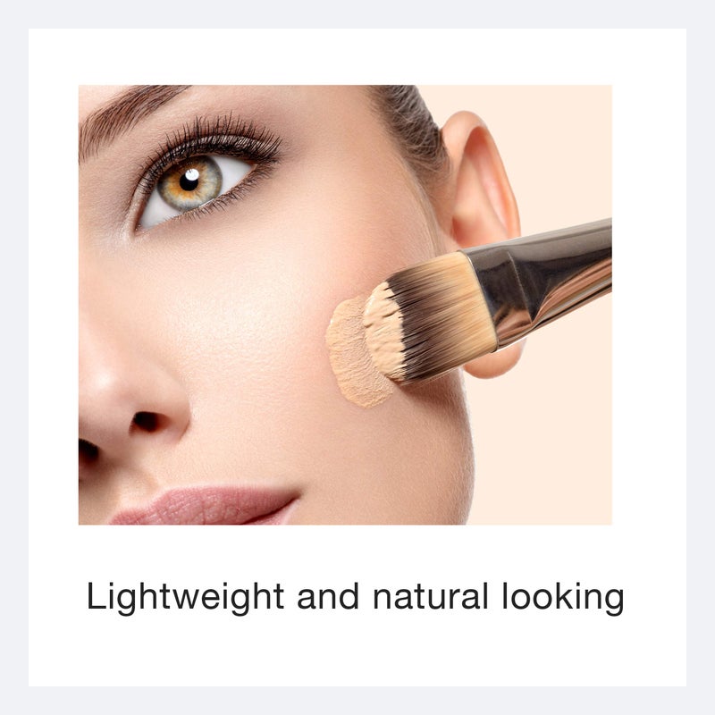 Ecco Bella Liquid Foundation Makeup - Lightweight, Buildable Coverage - Hydrating Foundation - Clean Foundation Makeup, Vegan - Protects & Hydrates Skin - Tan - Image 4