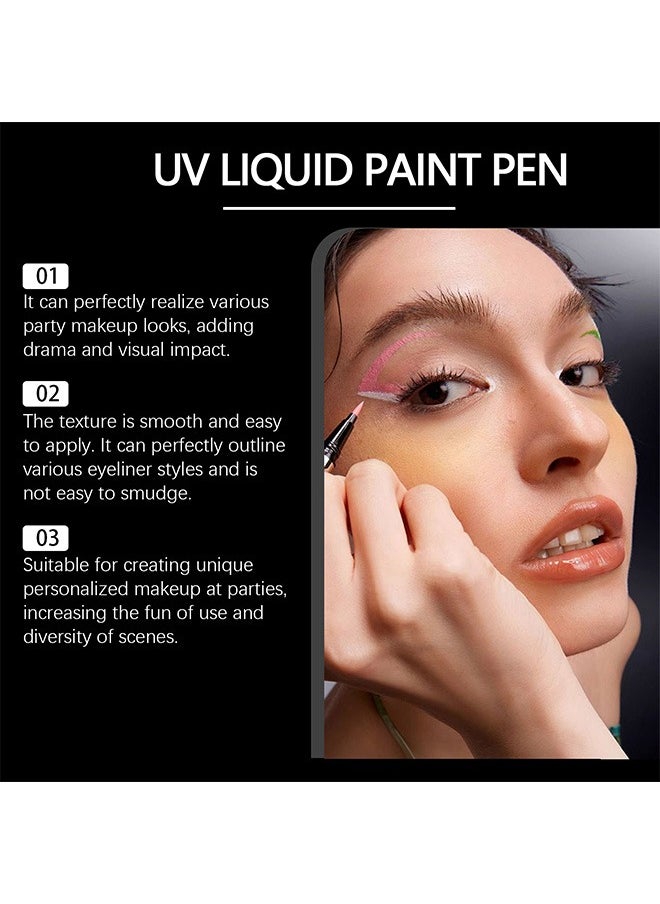 Eelhope - 8-Color Liquid Eyeliner, Waterproof Smudge-Proof Precision Felt Tip, Long-Lasting Matte Finish - Image 1