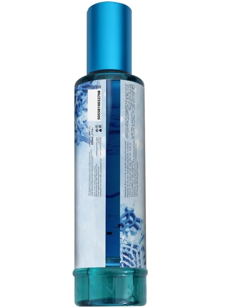 Shower Scents Shower Scents Snowflakes Moisturizing Fine Fragrance Body Mist With Hyaluronic Acid, Pro - Vitamin B5 and UV Protection 250ml
