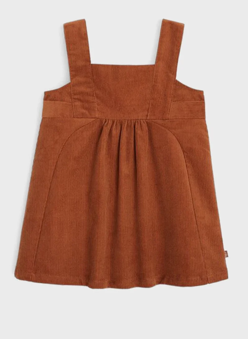 Okaidi Obaibi Infant Ribbed Velvet Dress