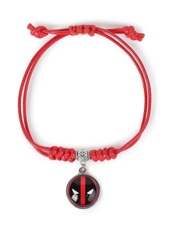 El Regalo Kids Superhero/Cartoon Character Unisex Bracelets for Girls & Boys (Red Deadpool) - Image 2