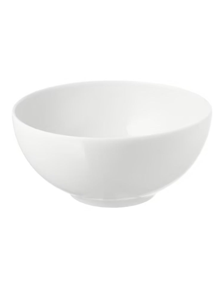 سلطانية دائرية الجوانب أبيض 16 سم - Image 1