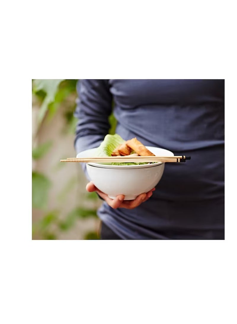 سلطانية دائرية الجوانب أبيض 16 سم - Image 3