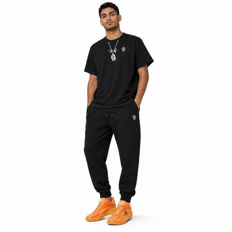 Anta black KAI Metamorphosis Basketball T-Shirt for Men | Best Price UAE