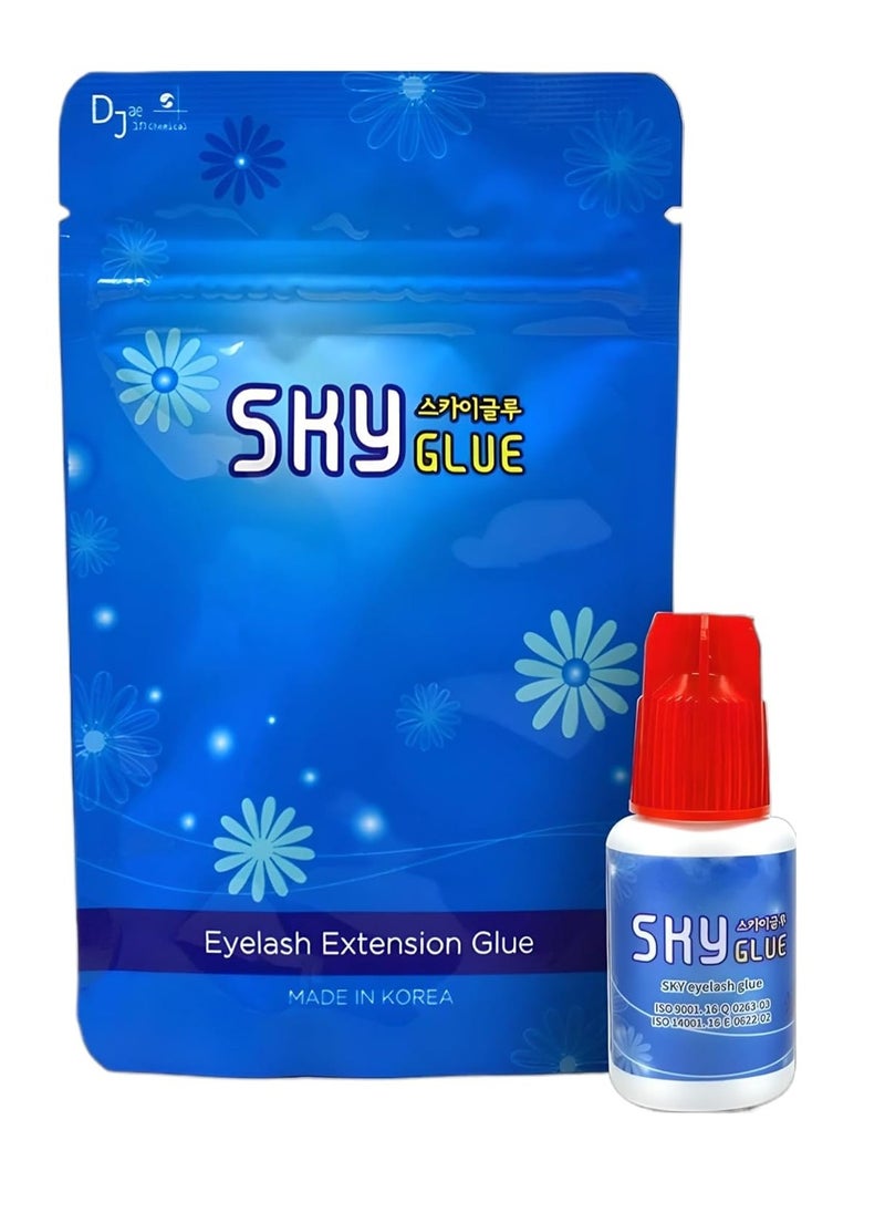 SKY - Eyelash Extension Glue Advanced Tech SKY S+ Glue 5ml / 6-8 Weeks Lasting time - 1-2s Fast Drying Time - Image 1