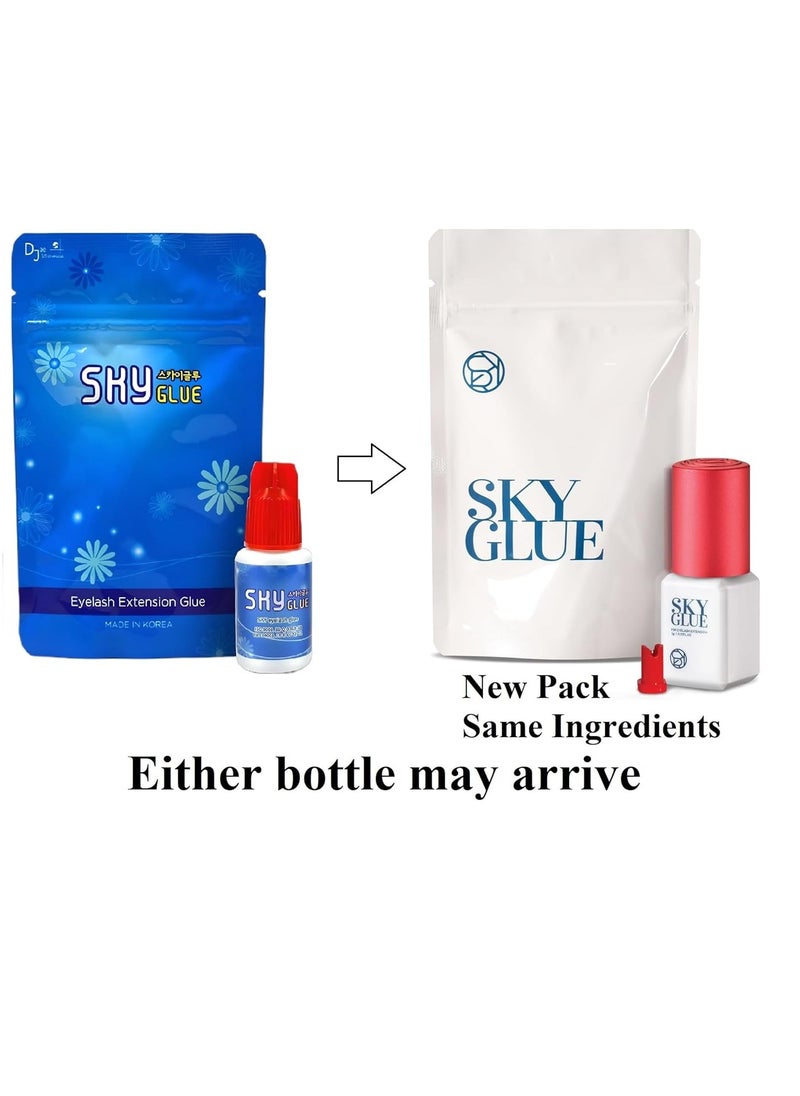 SKY - Eyelash Extension Glue Advanced Tech SKY S+ Glue 5ml / 6-8 Weeks Lasting time - 1-2s Fast Drying Time - Image 1