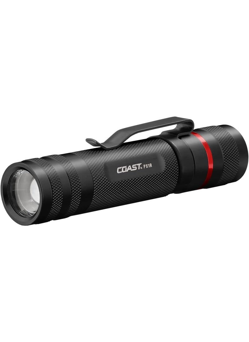 Coast Coast PX1R 1000 Lumen Rechargeable Focusing LED Flashlight Black  - Image 1