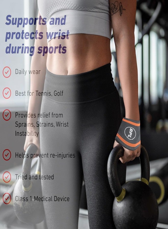 BPL Medical Technologies OrthoCare Neo Fab Wrist Binder With Thumb Support | Wrist Brace | Wrist Support for Arthritis and Tendinitis Pain Relief for Men & Women - Universal Size - Image 4