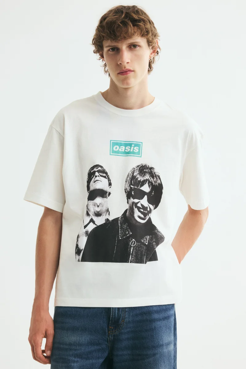 Relaxed Fit Printed T-shirt