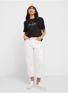 Calvin Klein Jeans Embroidered Nyc Relaxed Tee  - Image 4